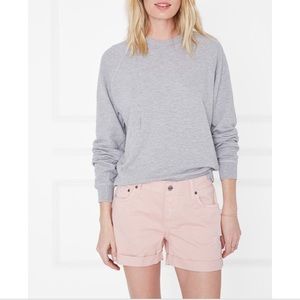 NWT Anine Bing Distressed boyfriend shorts